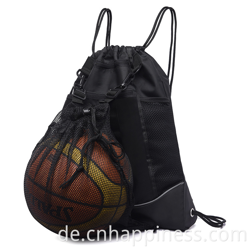 Großhandel Männer Aufbewahrungsbasketballschule Andere Rucksäcke Custom Fitness Sport Travel Reits Bags Abnehmbarer Kordelkordel -Rucksack